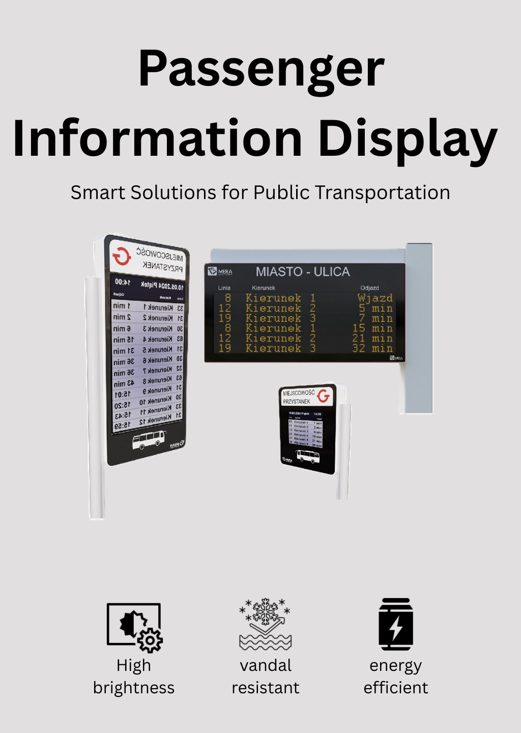 Passenger Information Display